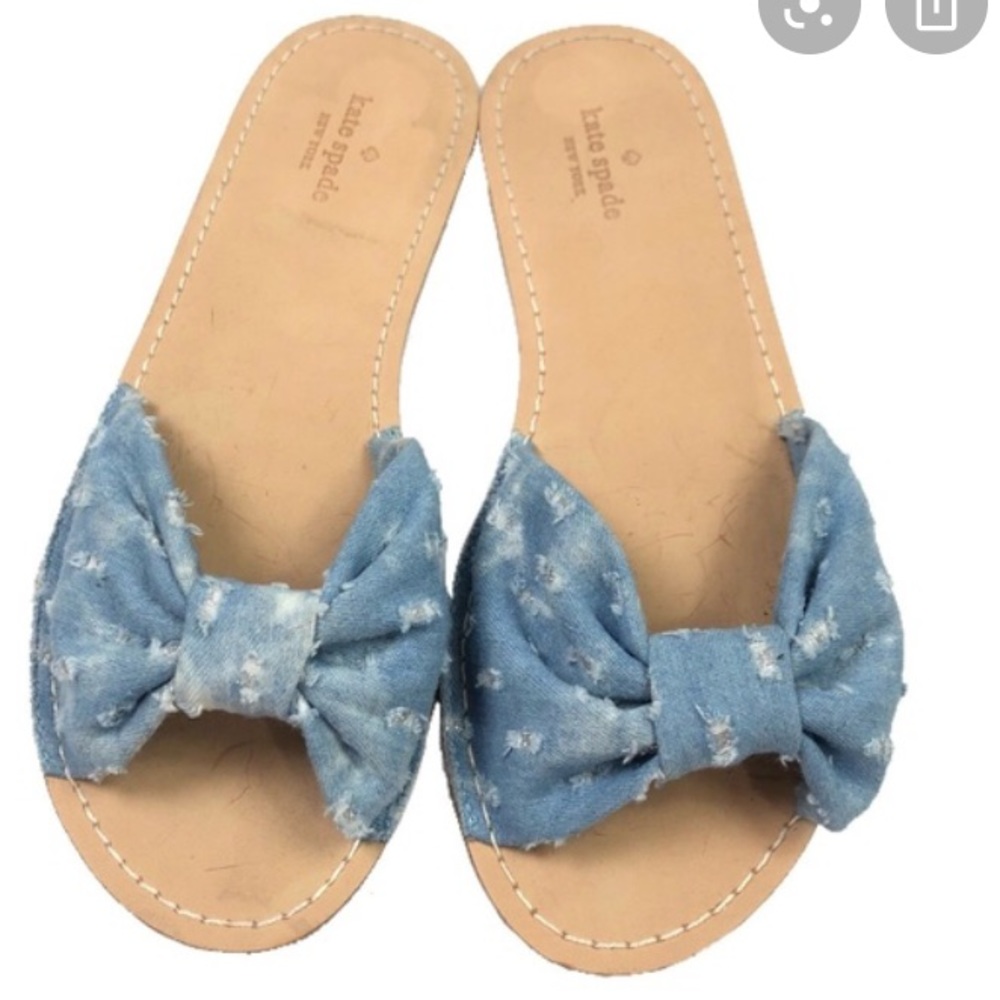 Kate spade New York Indi denim slide